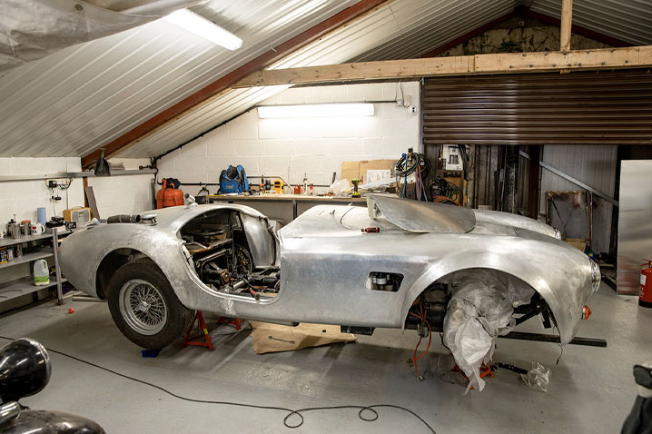 Classic car restoration