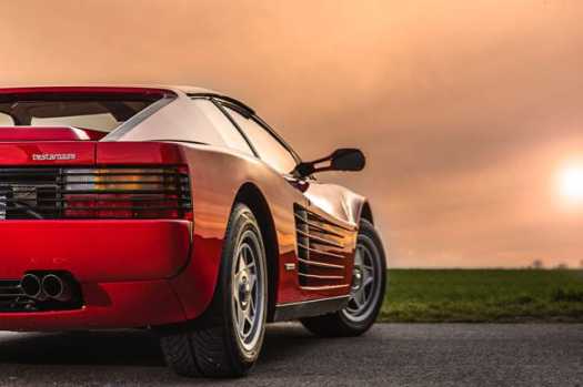 Ferrari Testarossa . Pictures by Craig Pusey