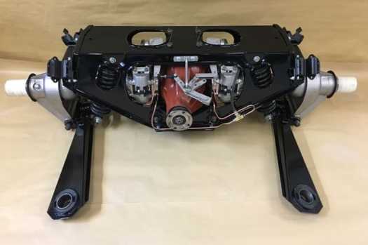 Jaguar E Type rear suspension