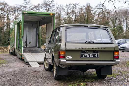 Range Rover Chassis Number One