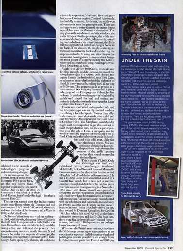 Classic & Sports Car article: Ballerina pt3