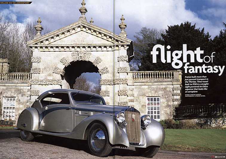 Classic Cars Magazine article: Flight of Fantasy pt1