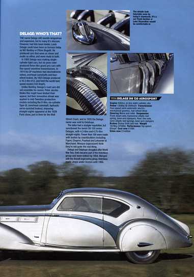 Classic Cars Magazine article: Flight of Fantasy pt3